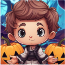 Halloween-seikkailun logo